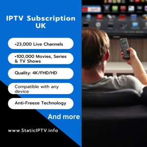 iptv subscription uk