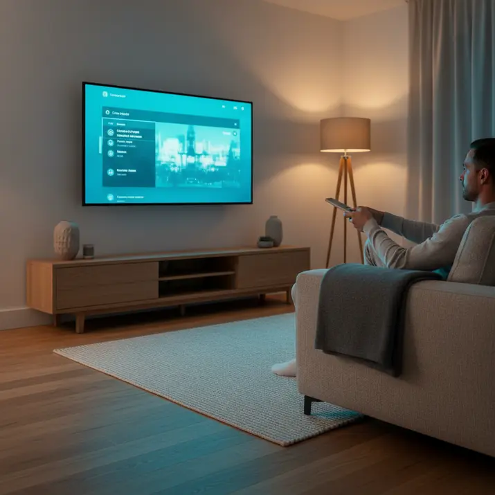 Premium Smart TV streaming setup for UK IPTV live channels