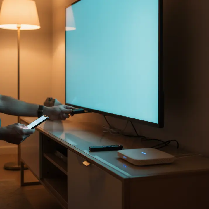 IPTV device compatibility with Smart TV, streaming stick, and mobile