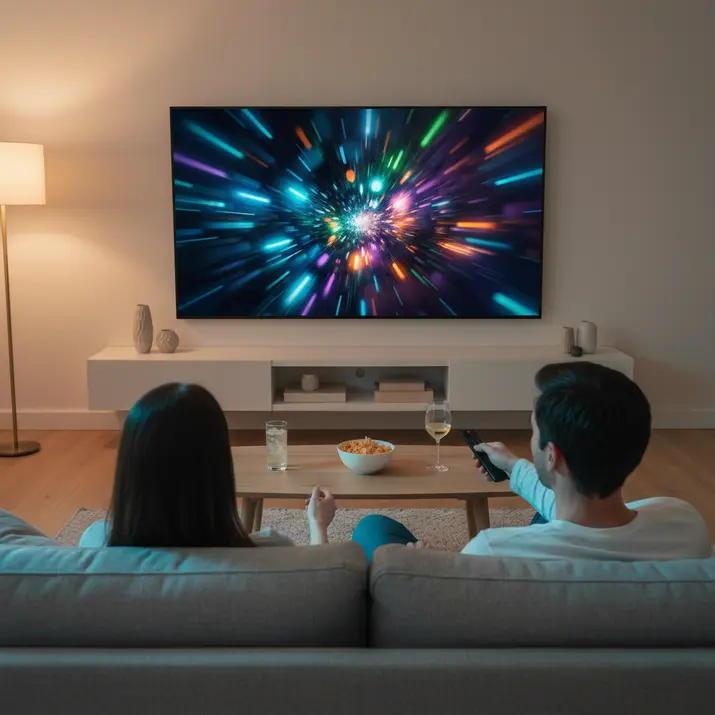 4K IPTV viewing for live channels and VOD content at home